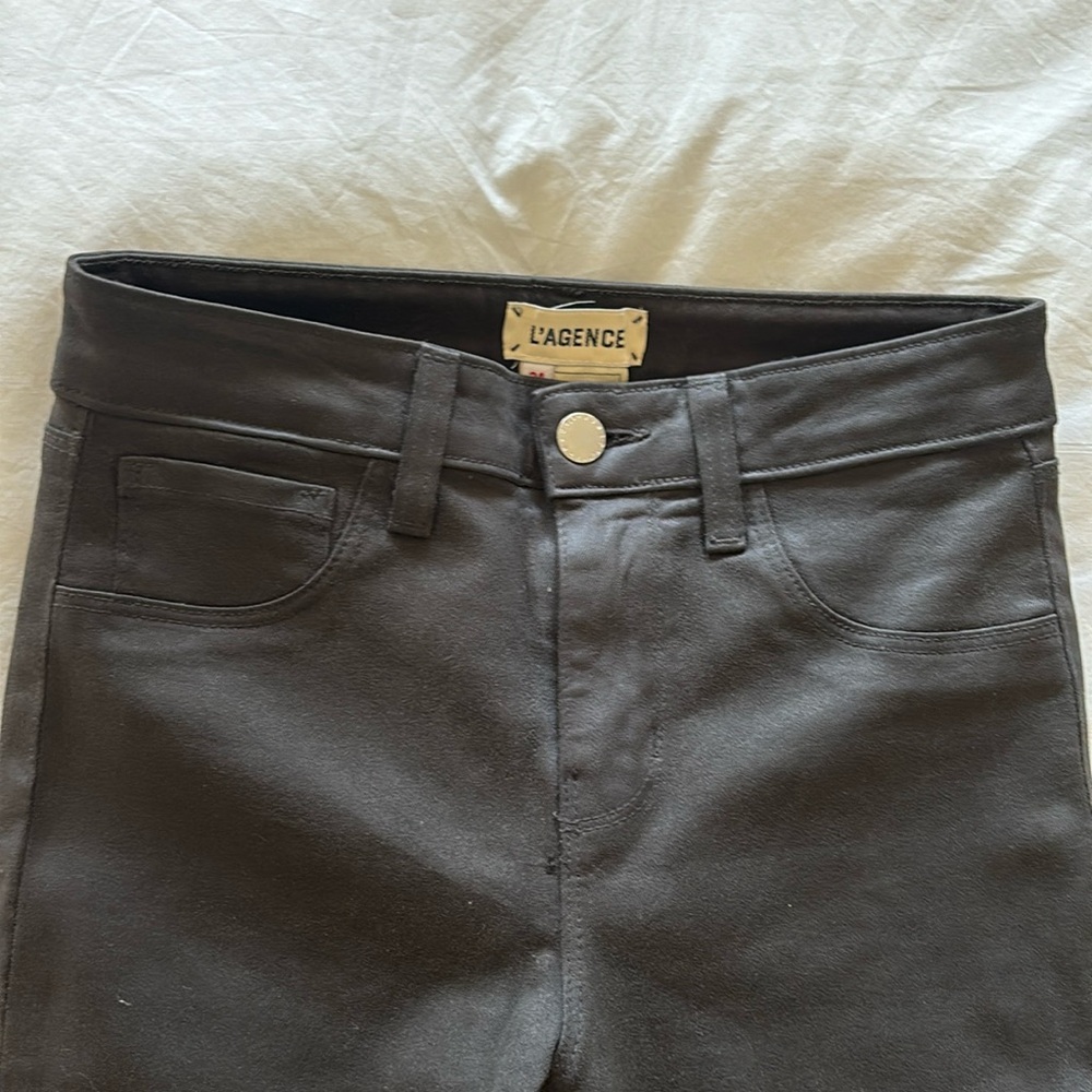 Coated denim